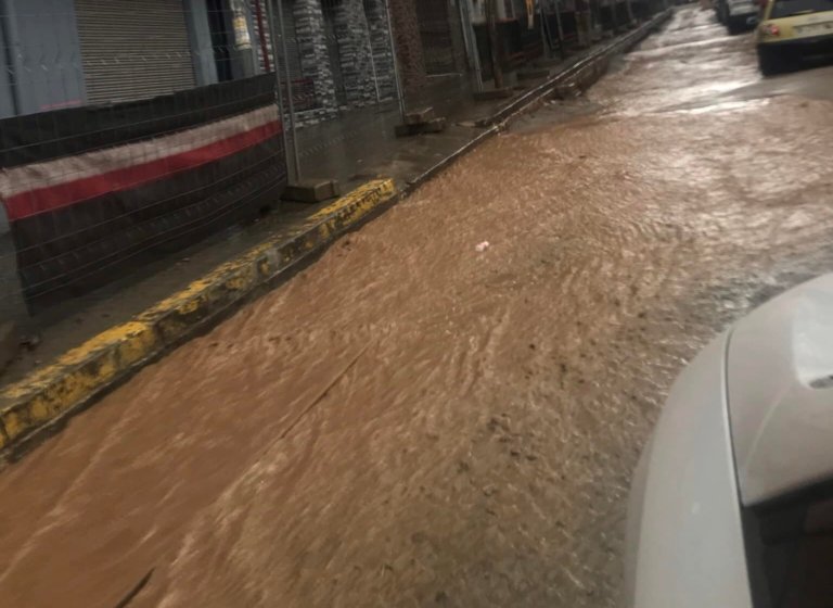 El carrer Pau Piferrer: la nova piscina municipal cada cop que plou