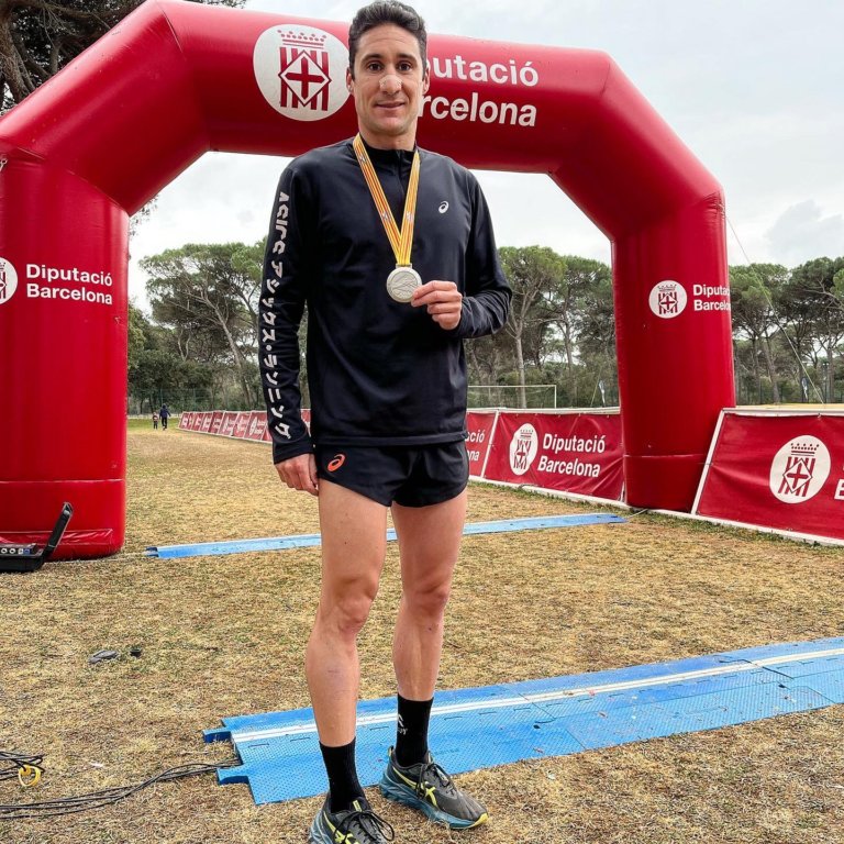 Jordi Garcia, sotscampió del Campionat de Catalunya de Cross Curt