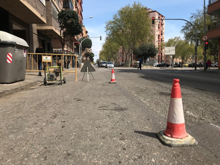 Remodelació de l’avinguda Alfons XIII: voreres amples, nou paviment i carril bici