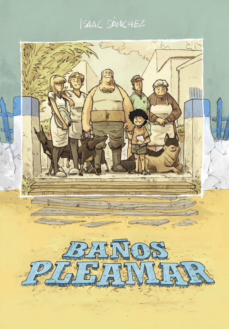 ‘Baños Pleamar’, el còmic de Loulogio sobre Badalona