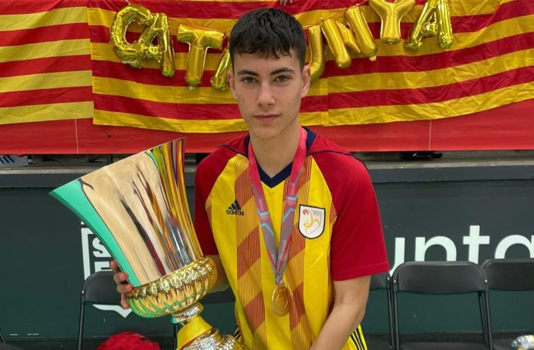 Pol Terrino, de la Iris, campió d’Espanya sub16 amb Catalunya