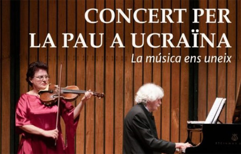 Cocert per la pau a Ucraïna al Teatre Zorrilla