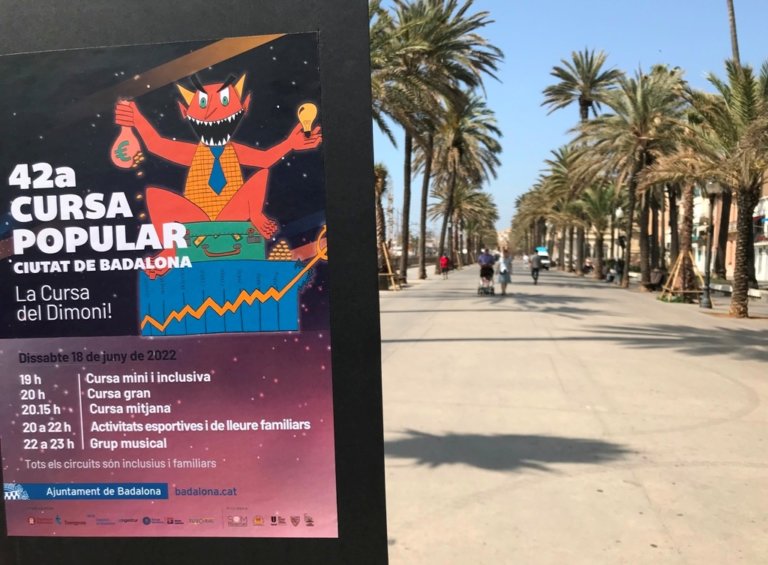 42ª edició de la Cursa del Dimoni al Passeig Marítim