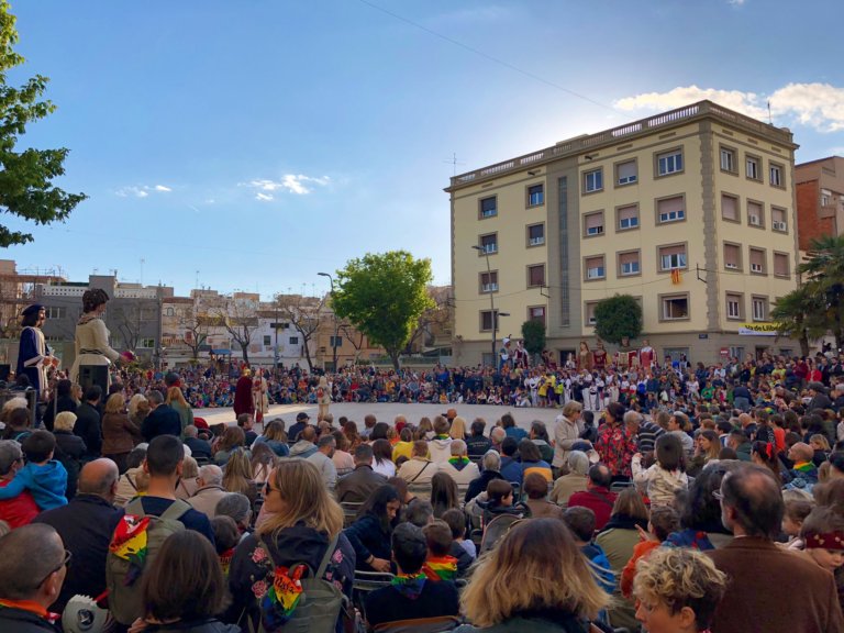 25è aniversari del Badagegants: un dels actes clàssics de les Festes de Maig