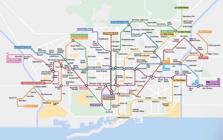 Joey Ventura, Saint Roc o The Health: el metro de Badalona en anglès es fa viral