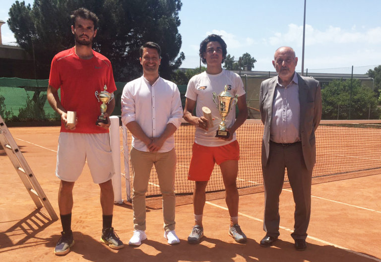 Pol Otín i Esther López es coronen al ‘Ciutat de Badalona’ de tennis