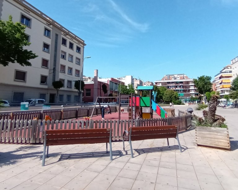 Més ombra a les places: una assignatura pendent a Badalona
