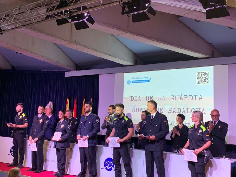 El Dia de la Guàrdia Urbana, marcat per una manifestació amb suport de la meitat de la plantilla