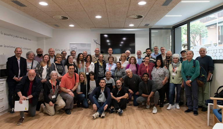 El centre diürn Folre per a persones sense llar estrena instal·lacions