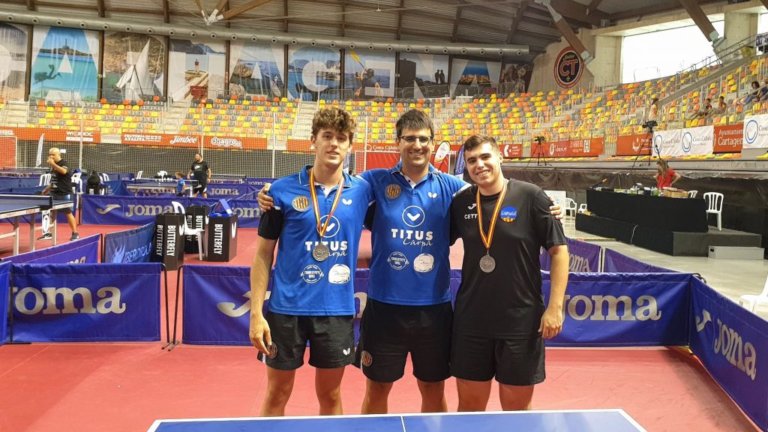 Pau Lloret, del CTT Badalona, sotscampió d’Espanya!