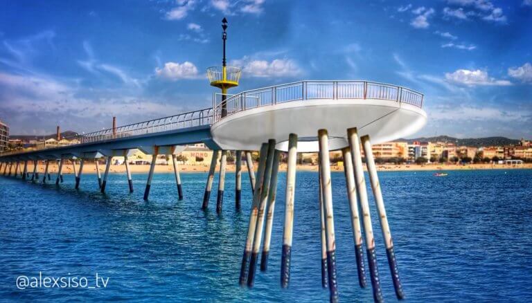 Primera recreació real del nou Pont del Petroli