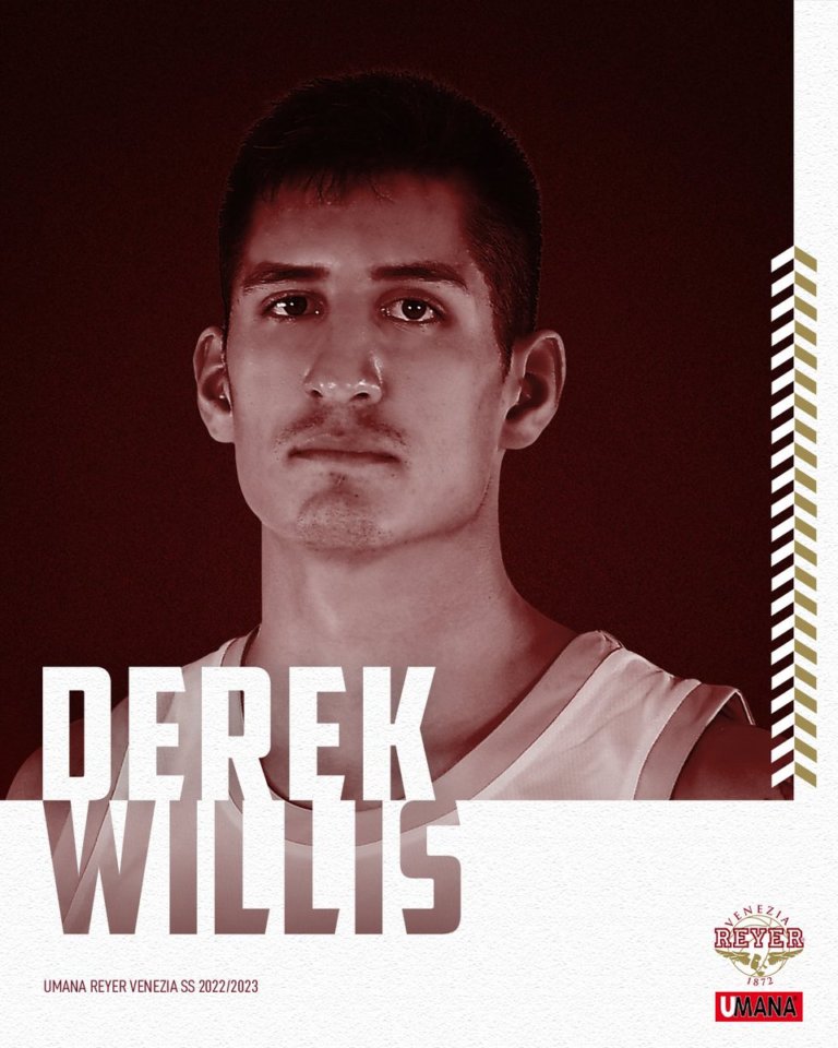 Derek Willis ja és jugador del Reyer Venezia