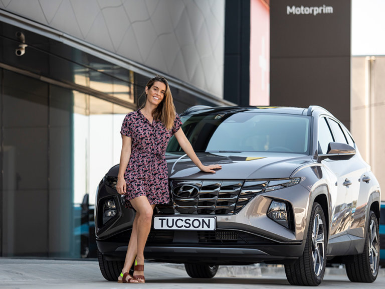Ona Carbonell, nova ambaixadora del concessionari badaloní Hyundai Motorprim
