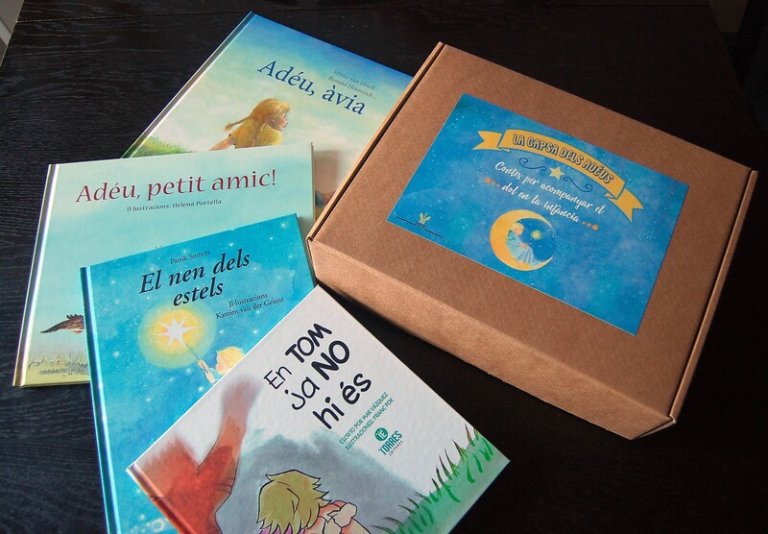 La ‘Capsa dels adeus’, una iniciativa de contes per abordar el dol, arriba a les biblioteques