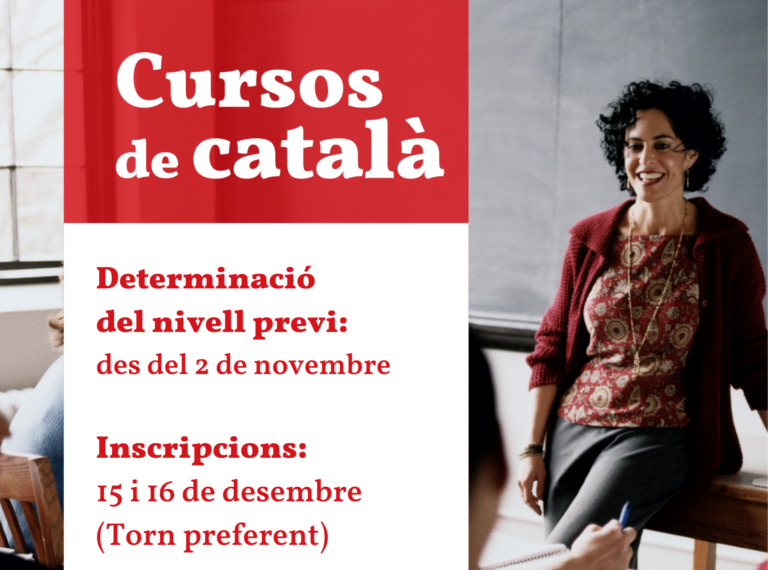 S’obren les inscripcions a més de 30 cursos de català a Badalona i Sant Adrià
