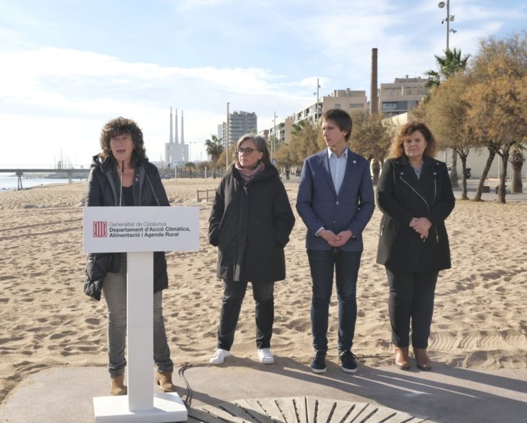 Acció Climàtica presenta al Pont del Petroli unes mesures per fer front als impactes del canvi climàtic