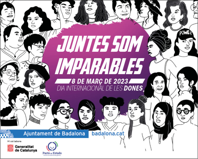 Badalona commemorarà el Dia Internacional de les Dones: activitats, acte institucional i manifestació unitària