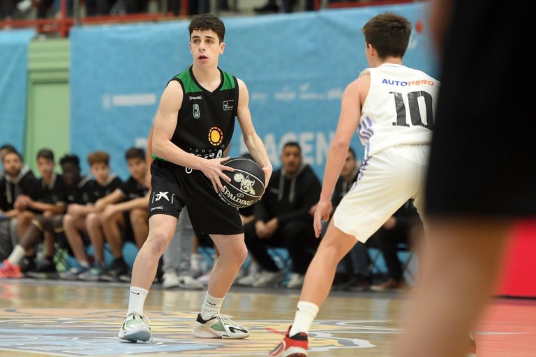 Nil Poza, membre del quintet ideal de la MiniCopa