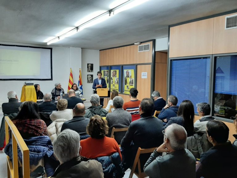Esquerra Republicana presenta la llista electoral per les municipals