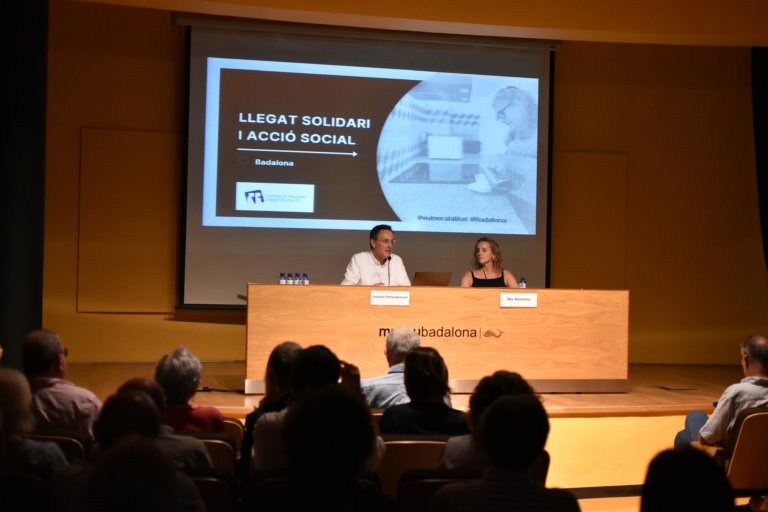 La Fundació Llegat Roca i Pi presenta la seva acció social i nous projectes a Badalona