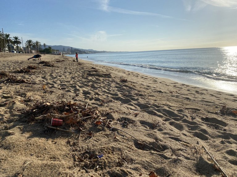 Cada cop menys sorra: quines són les zones inundables de Badalona?