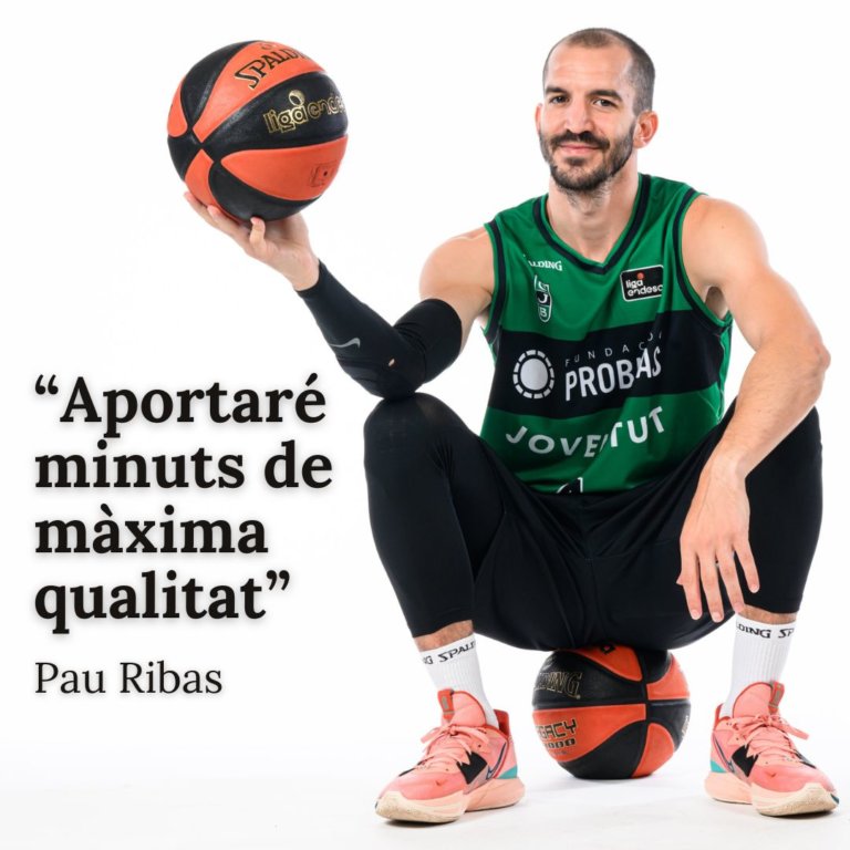 Pau Ribas: “aportaré minuts de màxima qualitat”