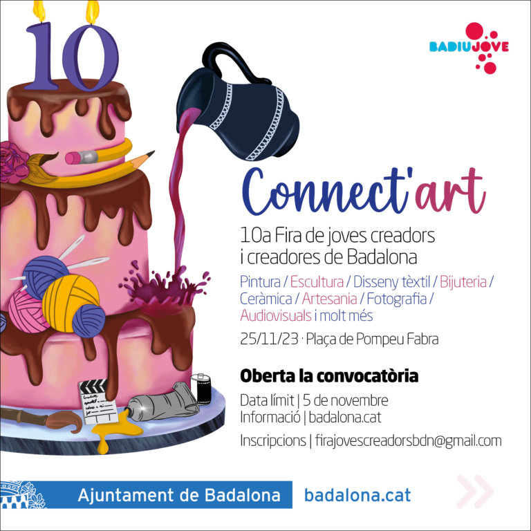Oberta fins al 5 de novembre la convocatòria per participar en el Connect’Art 2023