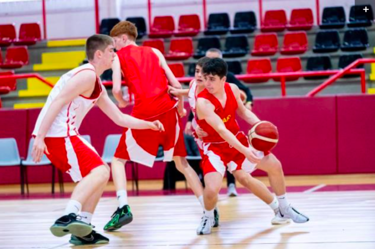 Nil Poza i Humbert Ruiz amb la Selecció Espanyola U15