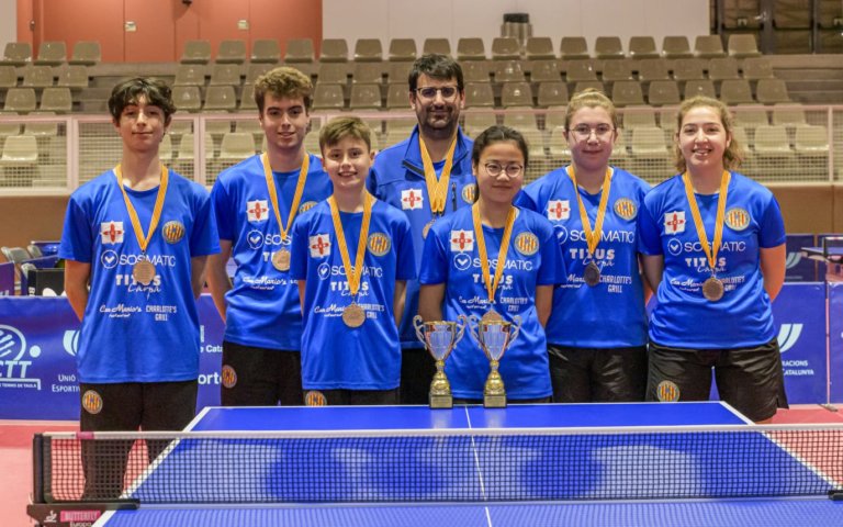 Grans resultats del CTT Badalona als campionats de Catalunya de joves