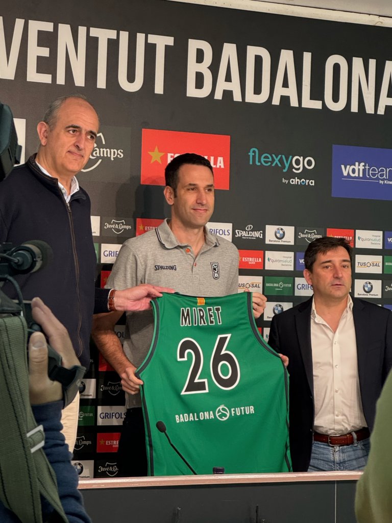 Dani Miret: “És un somni que supera l’expectativa”