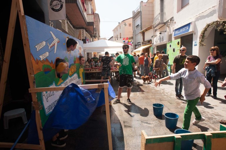 La Xerinola, un dels actes amb més participació de les Festes de Maig
