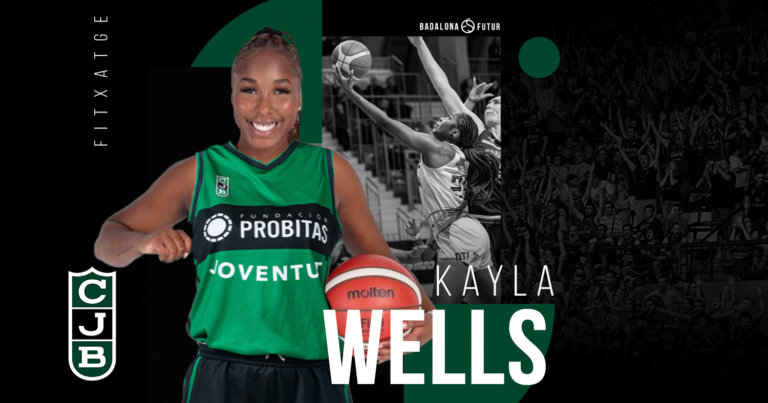 Kayla Wells, nova jugadora verd-i-negra