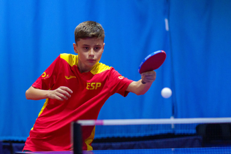 L’aleví Roger Quesada queda 15è a l’Euro Mini Champ’s Júnior de tennis taula