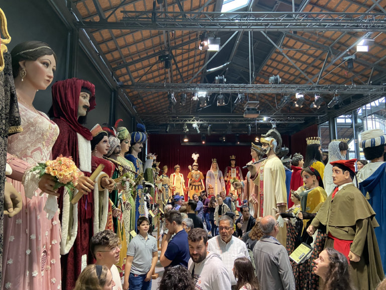 L’Anastasi i la Maria, amb altres gegants centenaris fins el dia 19 al Born