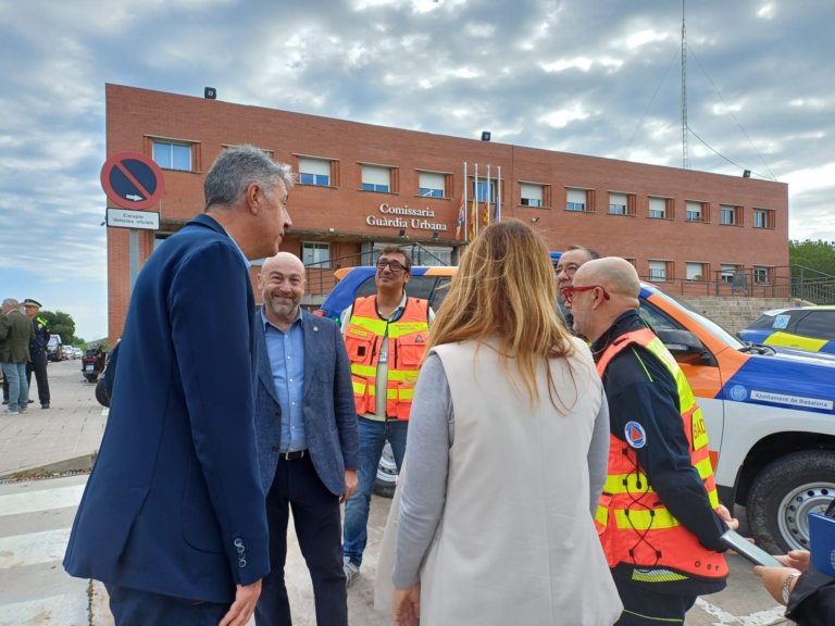 Un primer comboi de Protecció Civil de Badalona marxa a ajudar al municipi de Torrent