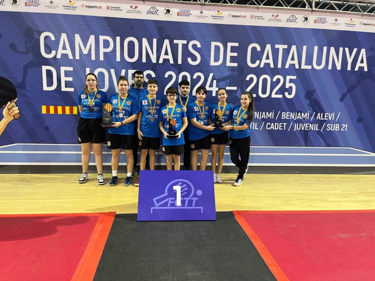 El CTT Badalona brilla al Campionat de Catalunya de joves
