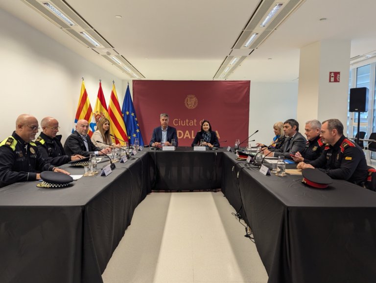 Albiol i Parlón asseguren que amb el reforç d’actuacions hi ha marge de millora en la reducció de la criminalitat a Badalona