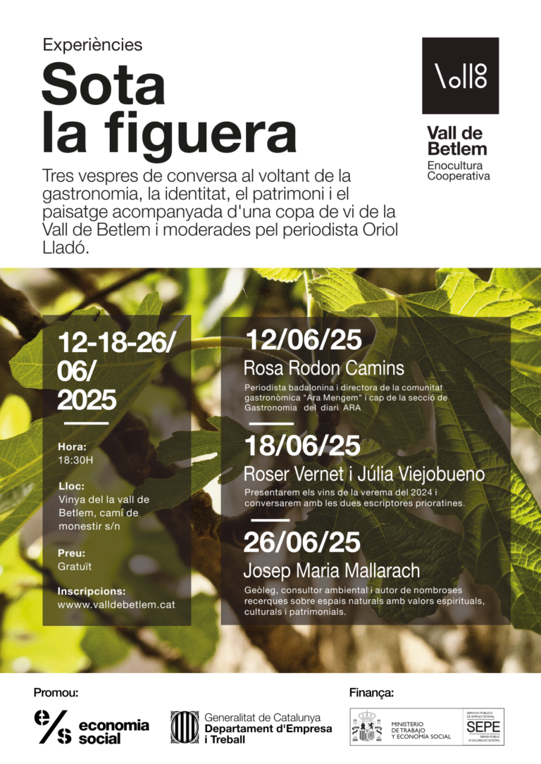 Sota la figuera, nova proposta cultural per a tres vespres de juny