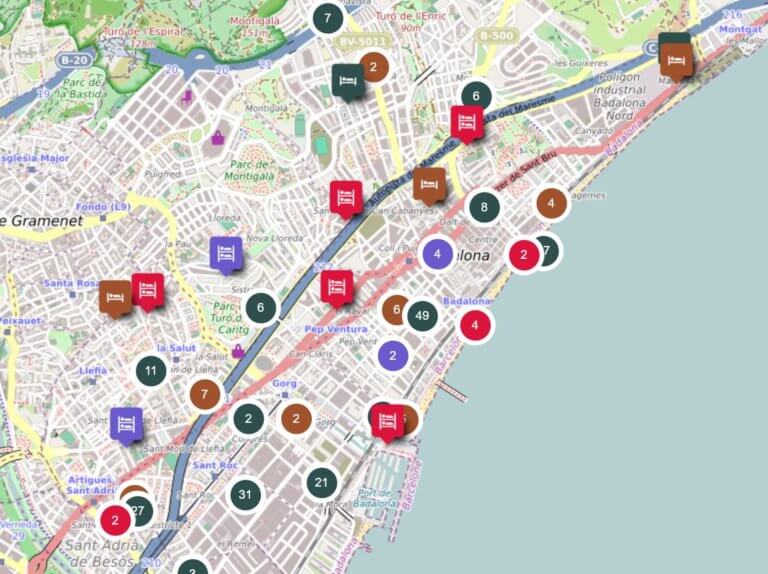 L’actualització dels allotjaments a Badalona, al portal “habitatgesturisticsbdn.llefia.org”