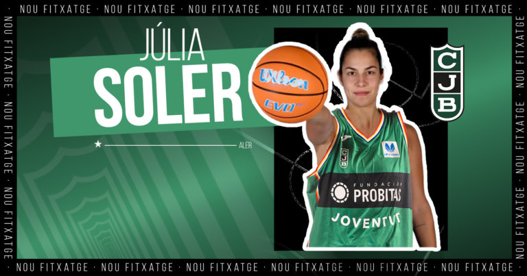 Júlia Soler, nova aler verd-i-negre