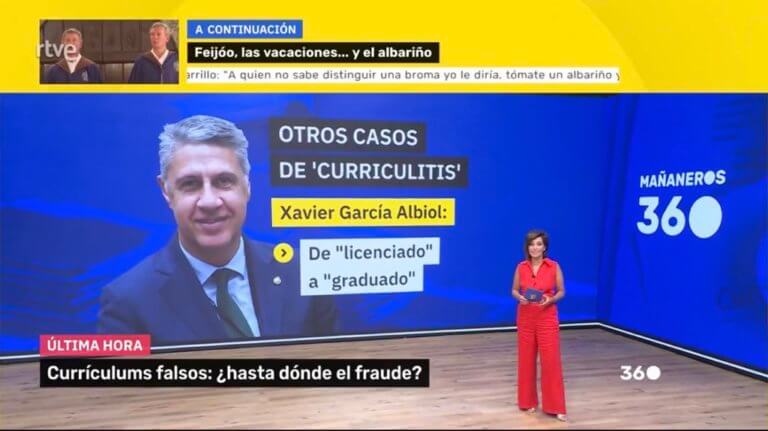 Molts anys per poder haver rectificat que no hi havia cap llicenciatura