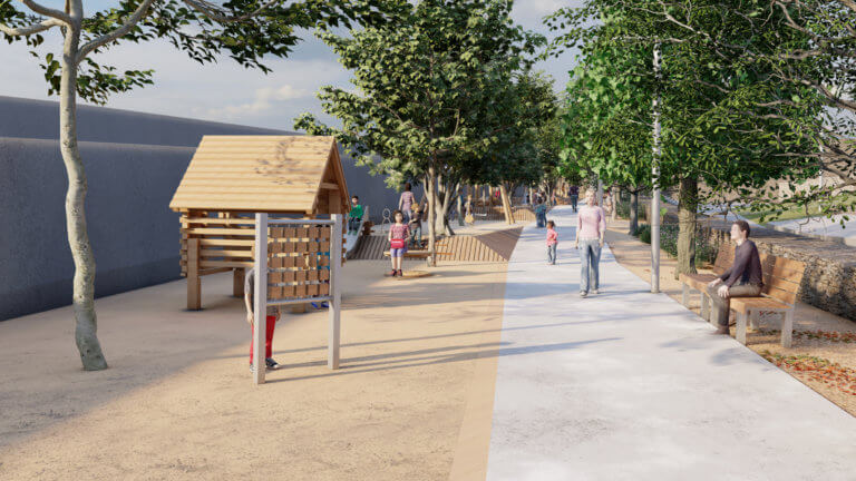 El nou any portarà a Canyadó un nou parc inclusiu de la mà de l’ÀMB