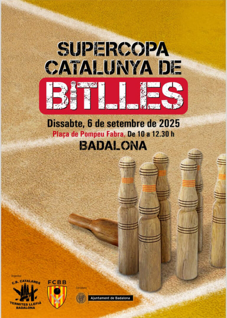 Badalona acull el Gran Premi Catalunya – Supercopa de Bitlles aquest dissabte
