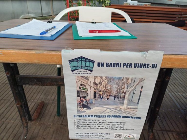 L’oposició dona suport a la crida de l’AVV del Progrés per aturar les obres d’uns carrers