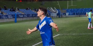 El Badalona suma una treballada victòria davant un combatiu San Cristóbal (1-0)