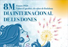 “Valors d’igualtat, valors de Badalona”, el lema unitari per a aquest 8M