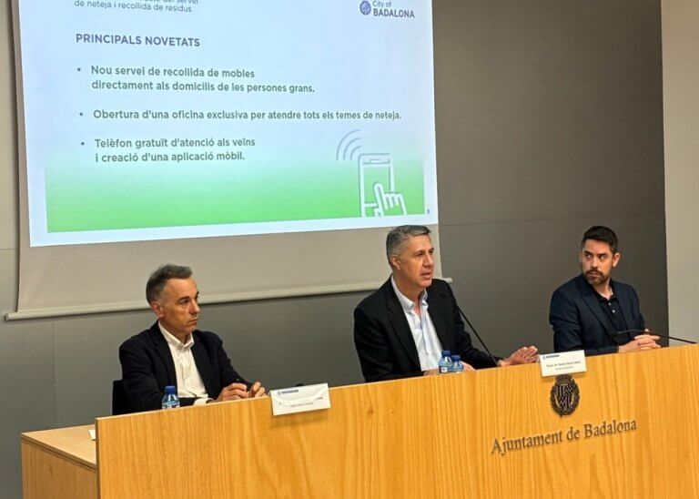 Badalona fa el pas definitiu per “revolucionar” la neteja a la ciutat:  500 milions en els propers dotze anys