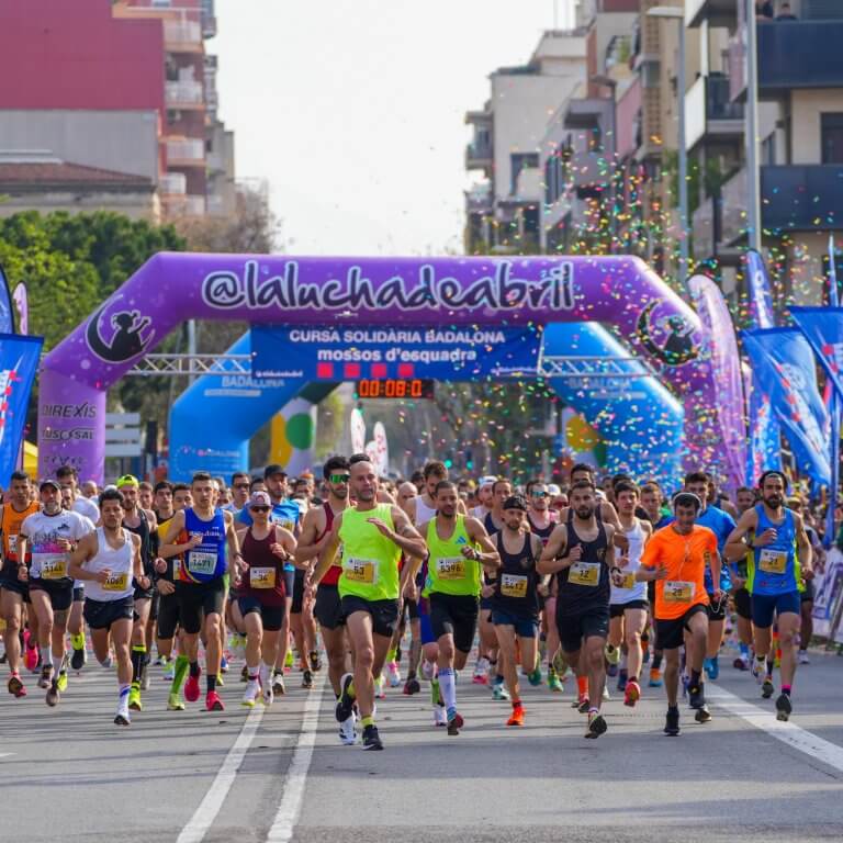 Rècord de participació a la Cursa Solidària dels Mossos d’Esquadra