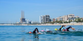 Inaugurat el nou canal d’aigües obertes a la Platja de l’Estació