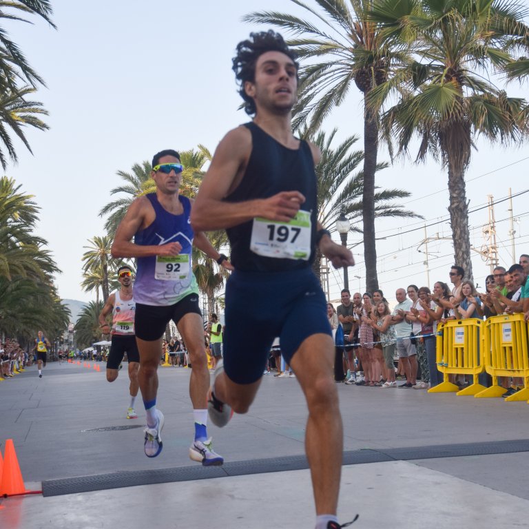 Carla Yanguas i Albert Ruz, guanyadors de la Milla Urbana Ciutat de Badalona